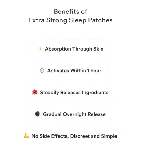 Sleep Patches - Extra Strong